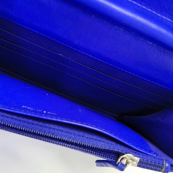 Chanel Classic Wallet On Chain WOC Quilted Lambskin Purple Silver Hardware - Picture 5 of 12